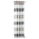 Home fashion Fertigschal, Stoff, Stein, 175 x 140 cm