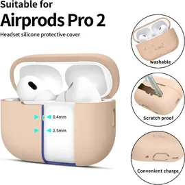 techprotect Tech-Protect Silikon Apple Airpods Pro 1 / 2 Caffè Latte