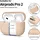 techprotect Tech-Protect Silikon Apple Airpods Pro 1 / 2 Caffè Latte