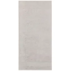 Villeroy & Boch Handtuch - One, Walkfrottier, Handtuch, Baumwolle Hellgrau 50x100 cm