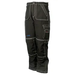Winter Arbeitshose "BASALT" - XXL - schwarz