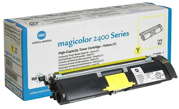 Konica Minolta A00W132 hol. - toner, yellow (gelb)