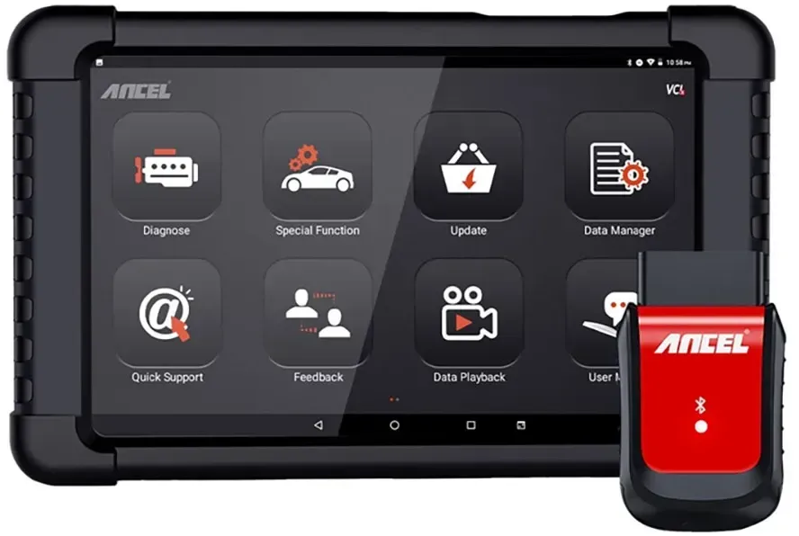 Ancel X6 Obd2 Diagnosewerkzeug - Black - One Size