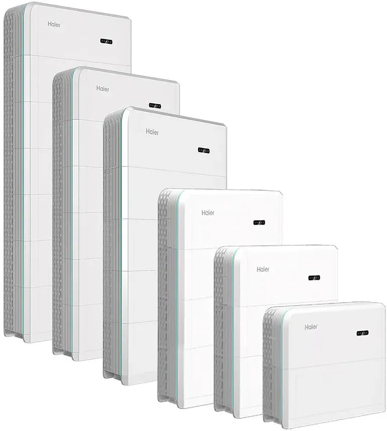 Haier Smart Cube Batteriespeichersystem mit 10 kW Hybrid-Wechselrichter (Ausführung: Batteriespeicher 31 kWh)