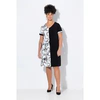 MIAMODA Jerseykleid Shirtkleid Schwarz 52