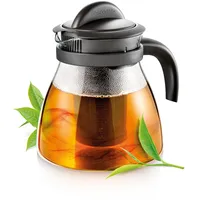 Tescoma Teekanne MONTE CARLO 1,5 l, mit Teesieb, anthrazitfarben
