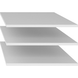 Helvetia Einlegeboden »Sigma«, 3 teiliges Set, grau