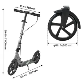 Vevor Scooter Schwarz