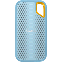 SanDisk Extreme Portable V2 - USB 3.2 Gen 2 Festplatte, TB SSD, extern, Himmelblau