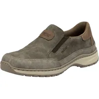 Rieker Slipper, Slip-on-Sneaker, Freizeitschuh, Halbschuh mit Gummizug Rieker taupe-braun