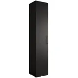 abiks möbel Drehtürenschrank INOVA 50 x 236,7 x 47 cm Schwarz/Gold