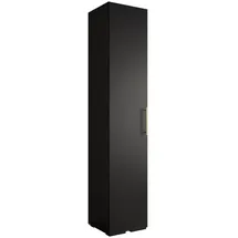 abiks möbel Drehtürenschrank INOVA 50 x 236,7 x 47 cm Schwarz/Gold