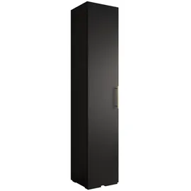abiks möbel Drehtürenschrank INOVA 50 x 236,7 x 47 cm Schwarz/Gold