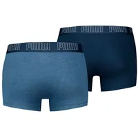 Puma Herren Unterhose Everyday TRUNK 2P, Denim L