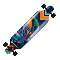 Schildkröt Skateboard Longboard 41 ́ CoolChimp,
