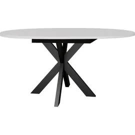 Mäusbacher 130 x 76 x 130 cm ausziehbar schwarz/weiß