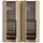 Möbel Boss Drehtürenschrank KOPENHAGEN 160 x 181 x 52 cm Sonoma Eiche