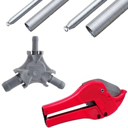6-teiliges TOP-Werkzeug-Set für Alu-Mehrschicht-Verbundrohr 16 x 2 und 20 x 2 mm in Verbindung mit Steckfittings