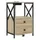 vidaXL Nachtschrank Sonoma-Eiche 40 x 31 x 60 cm Beige