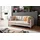 trends by hg Couch Cord 2-Sitzer Beige