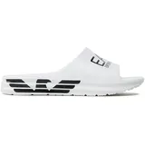 Emporio Armani Ea7 Emporio Armani Xbp008_xk337 Badesandalen - White / Black - EU 43 Wohnung, Keine, Strandbekleidung