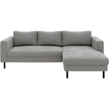 TRENDMANUFAKTUR Ecksofa Amazing II Cord 2-Sitzer Beige