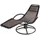 CASARIA Eve Relaxliege 191 x 77 x 82 cm schwarz