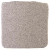 brückner hans Wende-Sitzkissen SORRENT, 38 x 38 cm - Braun Caramel Polyester - mit Reißverschluss