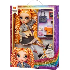 MGA Entertainment Rainbow High Sparkle & Shine Fashion Dolls- Clementine