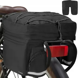 TRIZAND Gepäckträgertasche 60 l schwarz