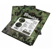 Bradas Gewebe-Schutzplane 6 x 10 m Camouflage