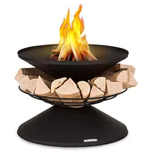 Blumfeldt Feuerschale Aguilera Ø 65 cm Schwarz