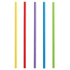 Papstar Shake-Halme Papier Ø 8 mm 25 cm 135 St. Schwarz
