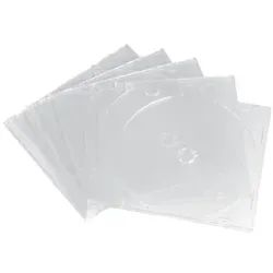 HAMA CD/DVD Hüllen Slim 25ST transparent 00051165