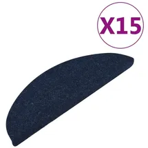 vidaXL Stufenmatte 65 x 22,5 cm Blau