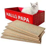 heikoeco Kratzbrett 44 x 20 x 12 cm rot