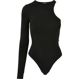 URBAN CLASSICS Organic Stretch Asymmetric Langarm-body Black L