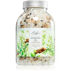 Bohemia Gifts & Cosmetics Bohemia Natur Badesalz mit Kräutern zur inneren Entspannung Zimt und Robinie 1200 g