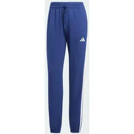 adidas Essentials 3-Streifen French Terry Cuffed Jogginghose Dark Blue/White XXL