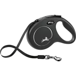 flexi Gurt-Leine New Classic schwarz M 5 m Hundezubehör