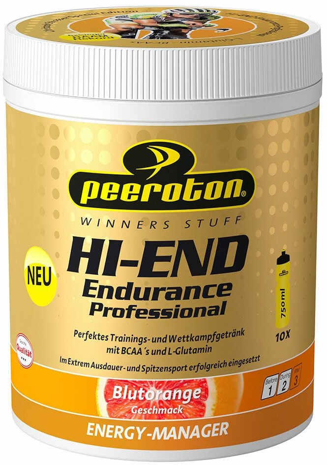Hi-End Endurance Energy Drink Professional 600g Blutorange