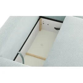 bobb Eckcouch 2-Sitzer blau