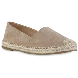Damen Espadrilles in Khaki
