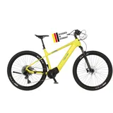 Fischer MONTIS 8.0i, Elektrofahrrad für Damen und Herren, RH 43 cm, Mittelmotor 90 Nm, 36 V Akku, Gelb