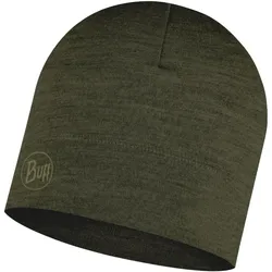 BUFF Merinowolle Mütze Lightweight solid bark
