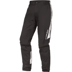 Herren Hose Mit Elastischem Bund dunkelgrau M