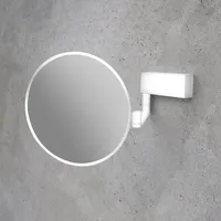 viverso Zoom me Kosmetikspiegel mit 5-facher Vergrößerung, VM7001MW,