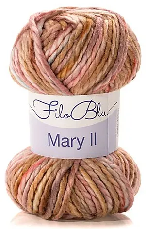 Filo Blu Wolle Mary II