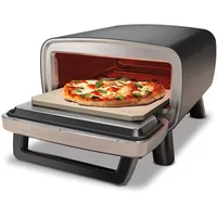 Ninja MO201EU Artisan Outdoor-Elektro-Pizzaofen und Heißluftfritteuse Minibackofen, Grau (1760