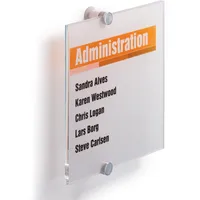 Durable Türschild Crystal Sign